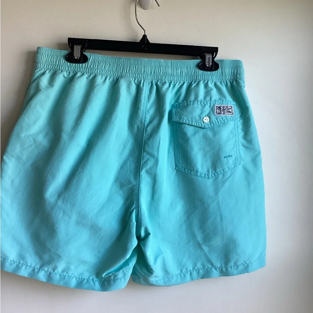 Polo Ralph Lauren 5.75” Traveler Swim Trunks Hammond Blue Blue Label Shorts